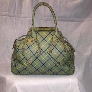 VINTAGE GREEN/BLUE VIVIENNE WESTWOOD HANDBAG
